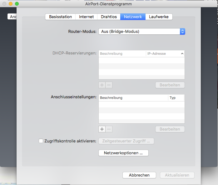 Screenshot Airport Dienstproramm 2