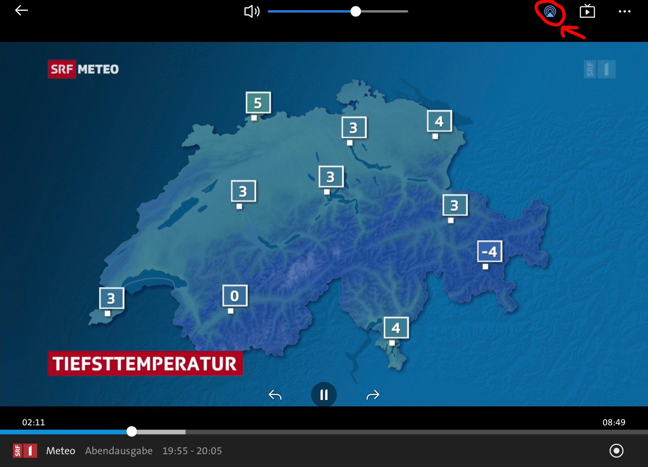 Hatte dieses Symbol im Player übersehen...