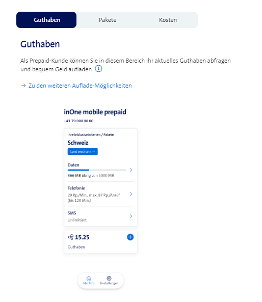 Prepaid Guthaben Aufladen Auf Rechnung